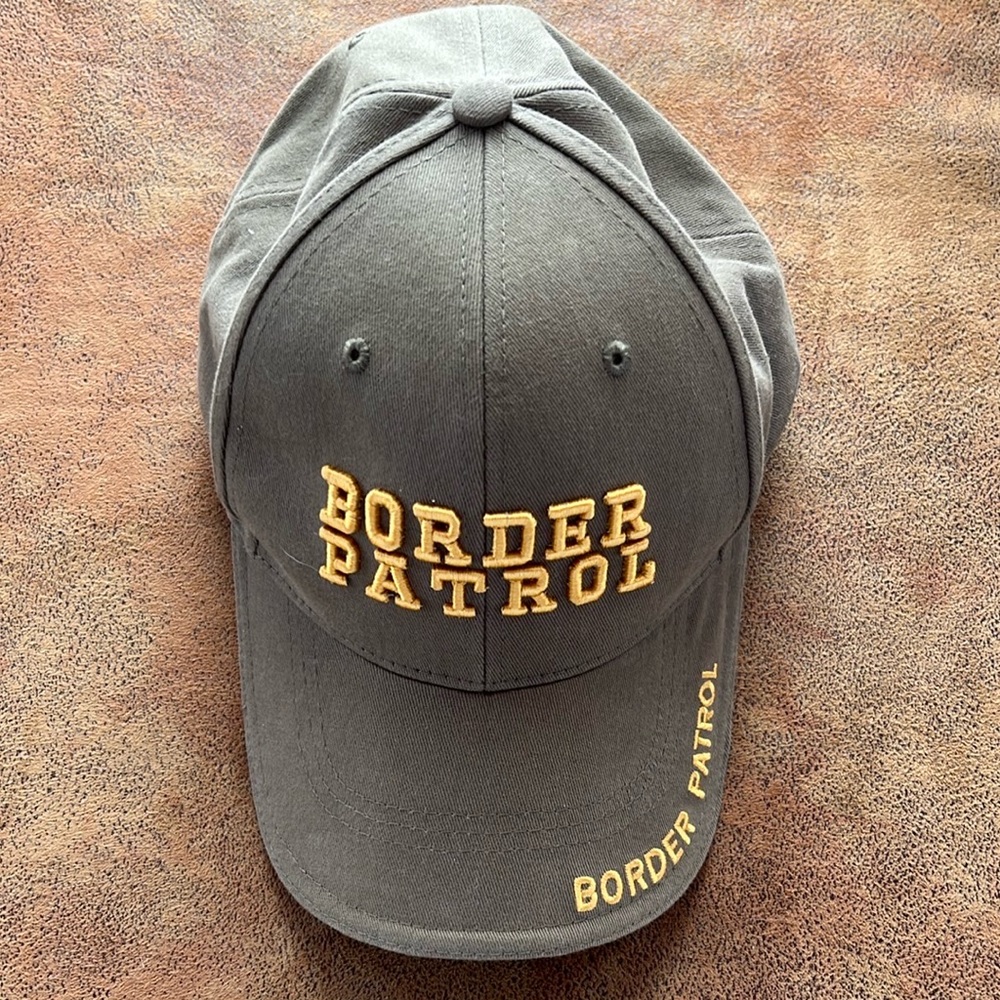 Rothco Cotton embroidered Border Patrol grey green Hat Cap